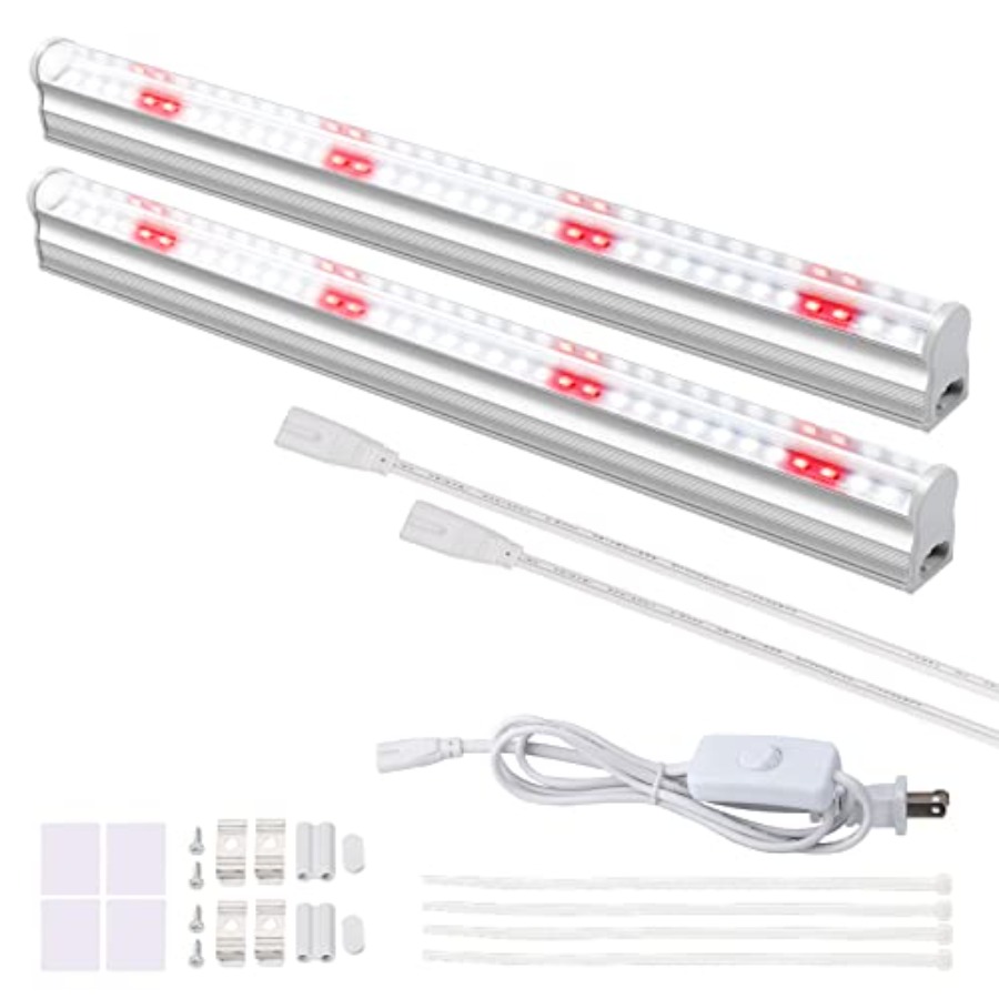 Plant Grow Light Full Spectrum - LED-Pflanzenlichtleisten für Zimmerpflanzen, Sonnenlicht-Wachstumslampe mit Vollspektrum