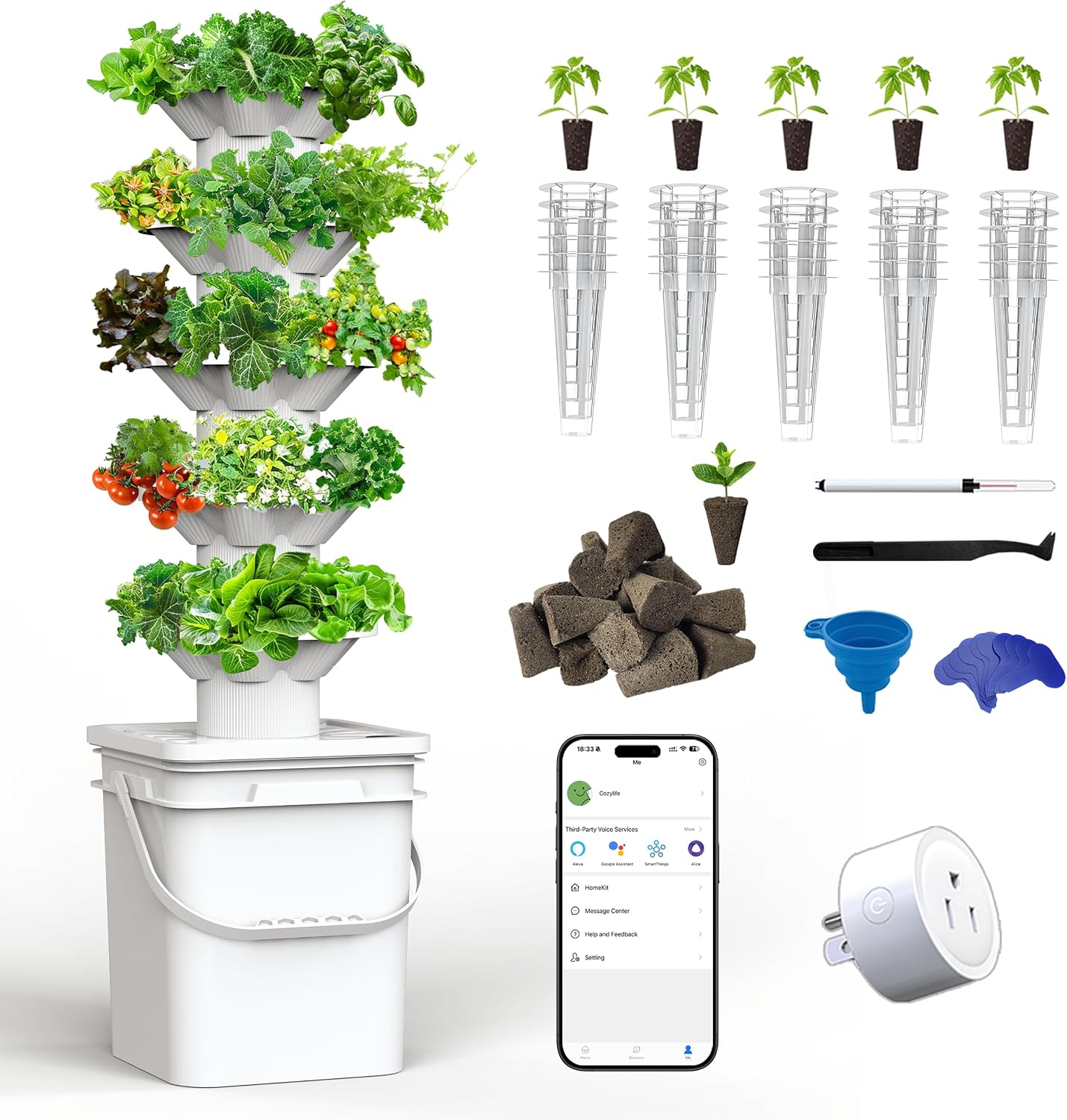 Hydroponisches Anbausystem-Set – Indoor Garden Kit Bewertung und Preis