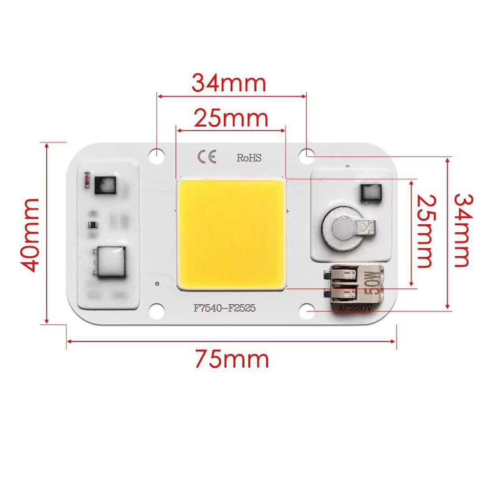 LED COB RGB Chip 50W AC220V Ke – Plant Grow Light Full Spectrum Bewertung und Preis