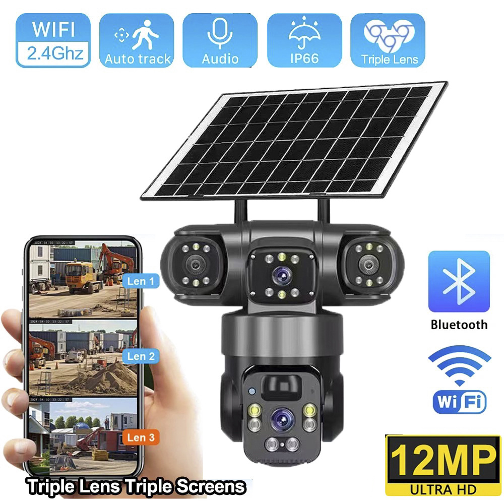 4G Solar-Kamera mit Drei Objek – Garden Camera Bewertung und Preis