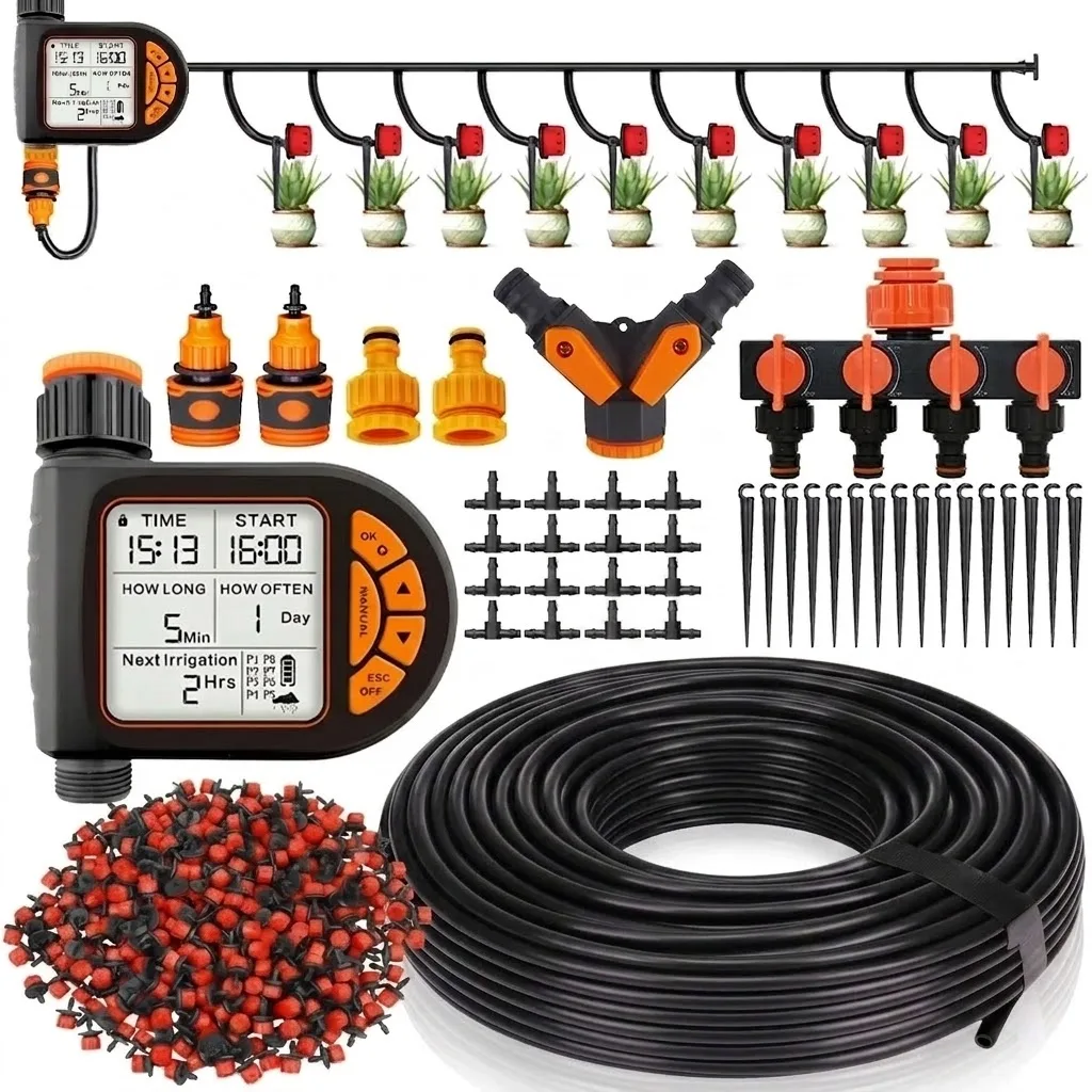 20M Smart-Garten-Timer, LCD-Be – Smart Garden System Bewertung und Preis